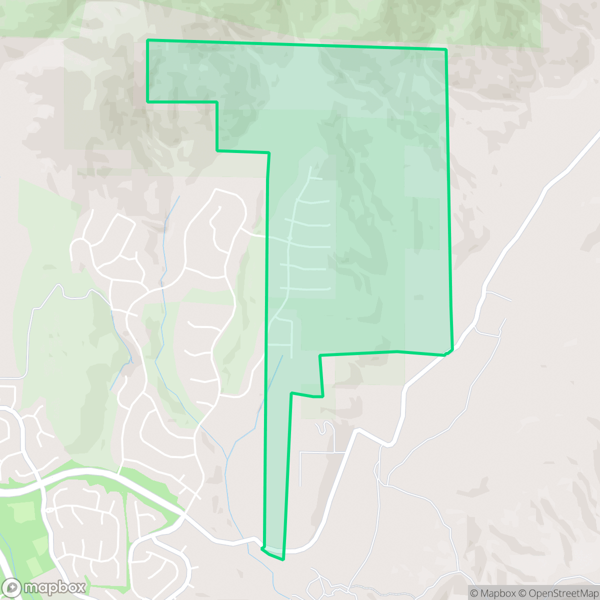 Map showing the location of Bella Lago, Chula Vista, CA