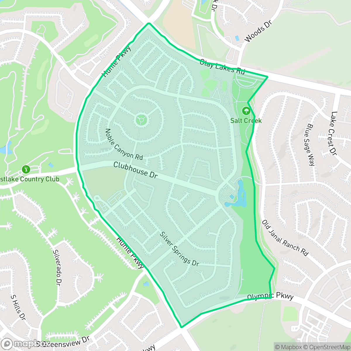 Map showing the location of Eastlake Trails, Chula Vista, CA