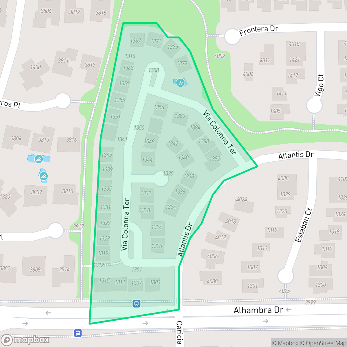 Map showing the location of Cottages North, Davis, CA