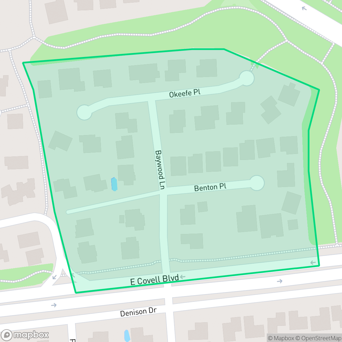 Map showing the location of Covell Farms, Davis, CA