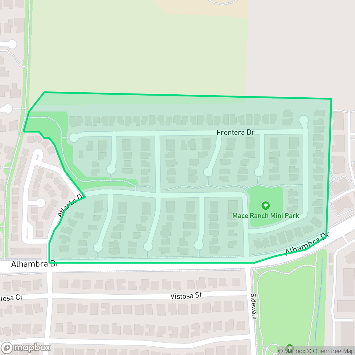 Map showing the location of Kaufmann and Broad, Davis, CA