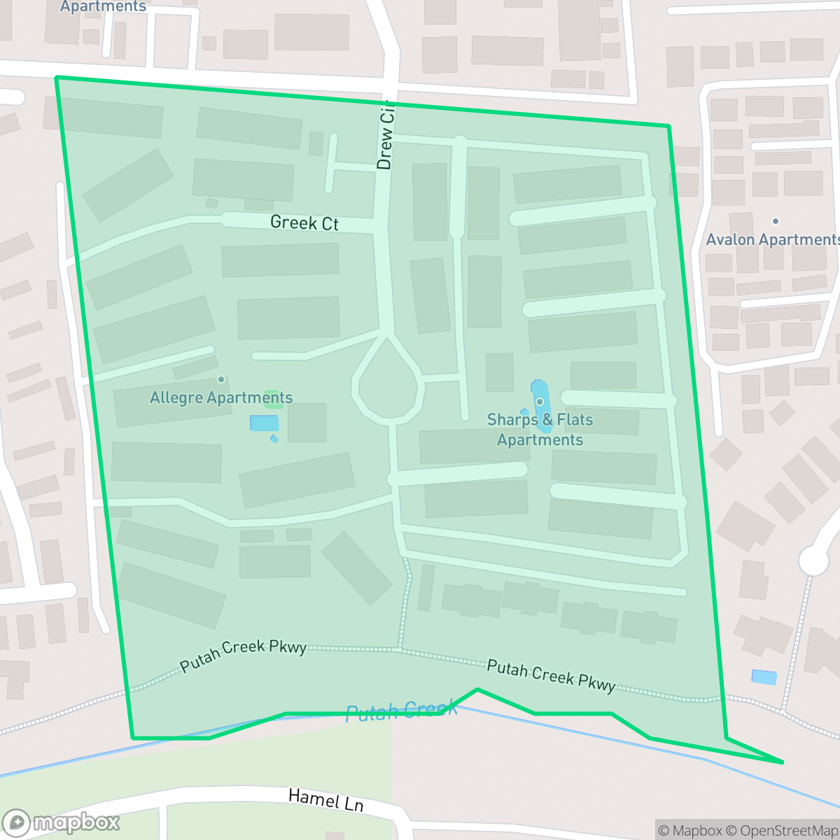 Map showing the location of Waggner Ranch, Davis, CA
