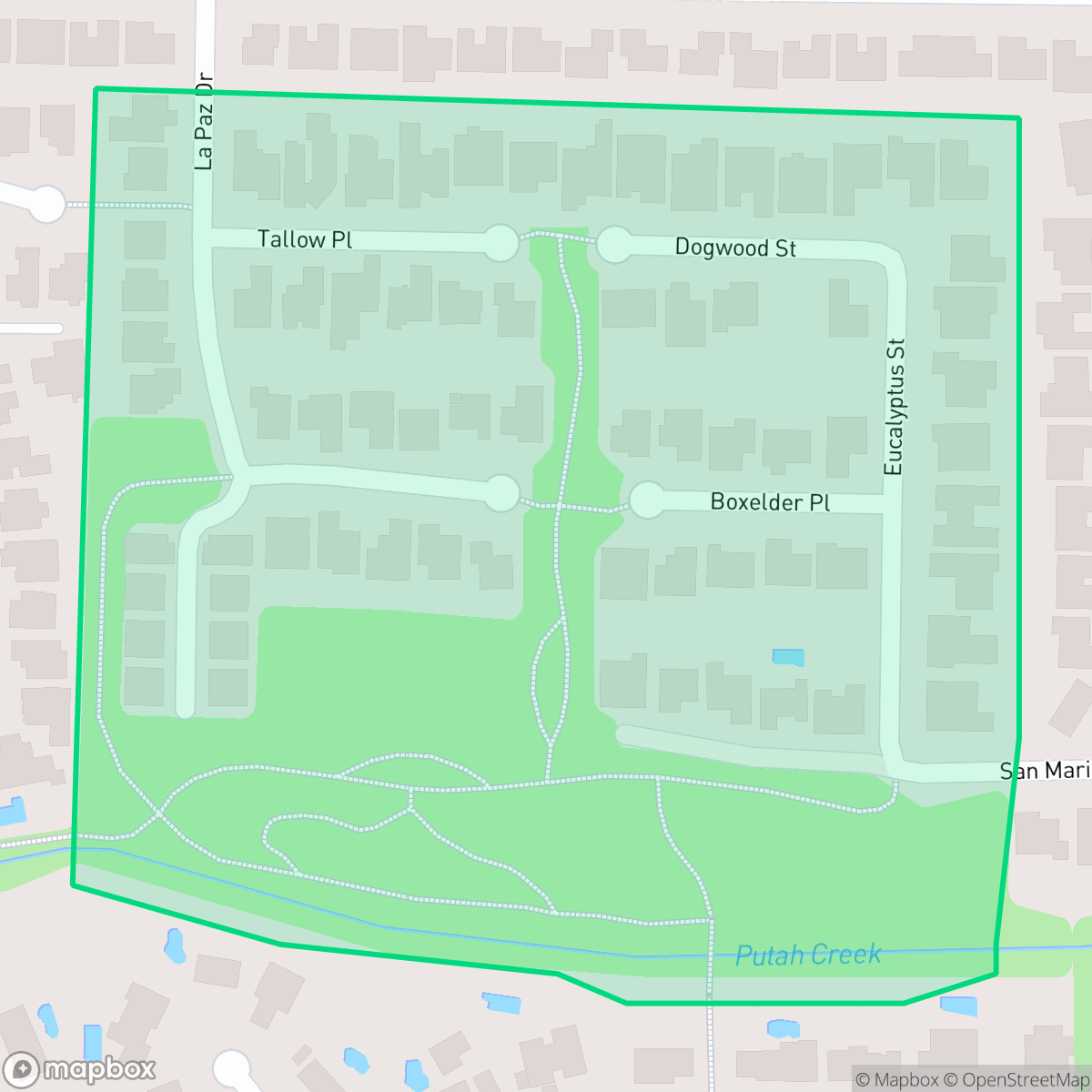 Map showing the location of Woodbridge, Davis, CA