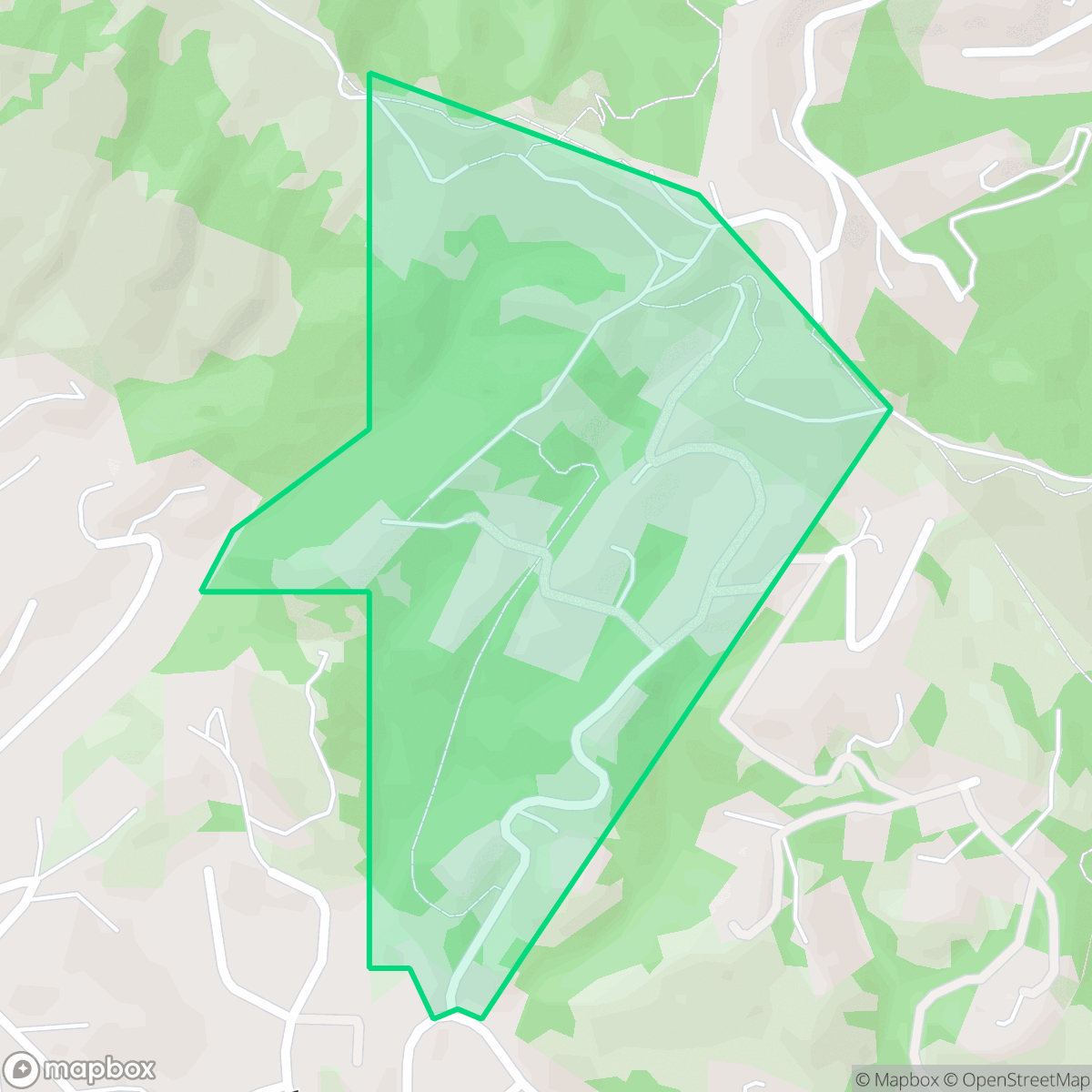 Map showing the location of Northridge, Lafayette, CA