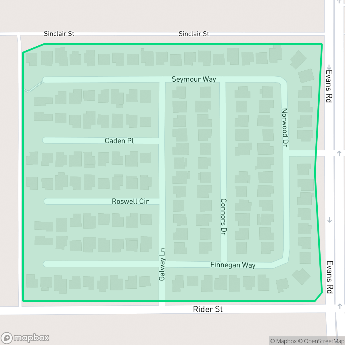 Map showing the location of Westerly Place, Perris, CA