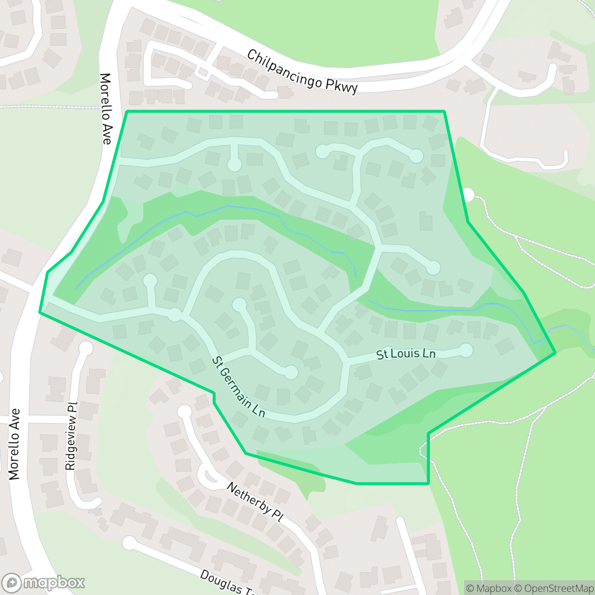 Map showing the location of Diablo Valley Estates, Pleasant Hill, CA