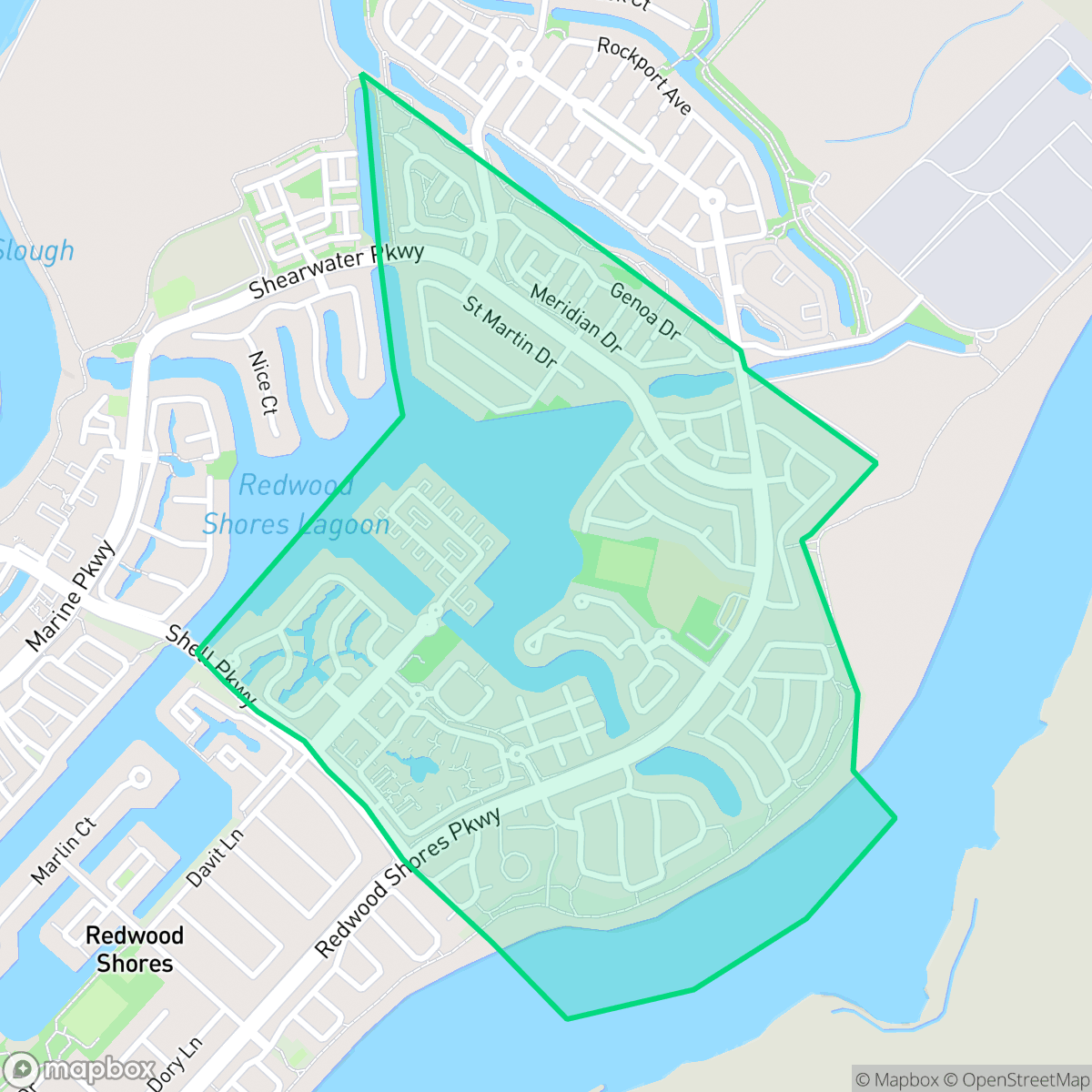 Map showing the location of Steinberger, Redwood City, CA