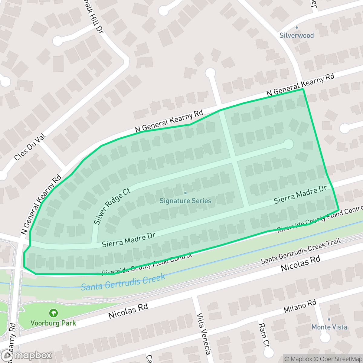 Map showing the location of Signature Series, Temecula, CA