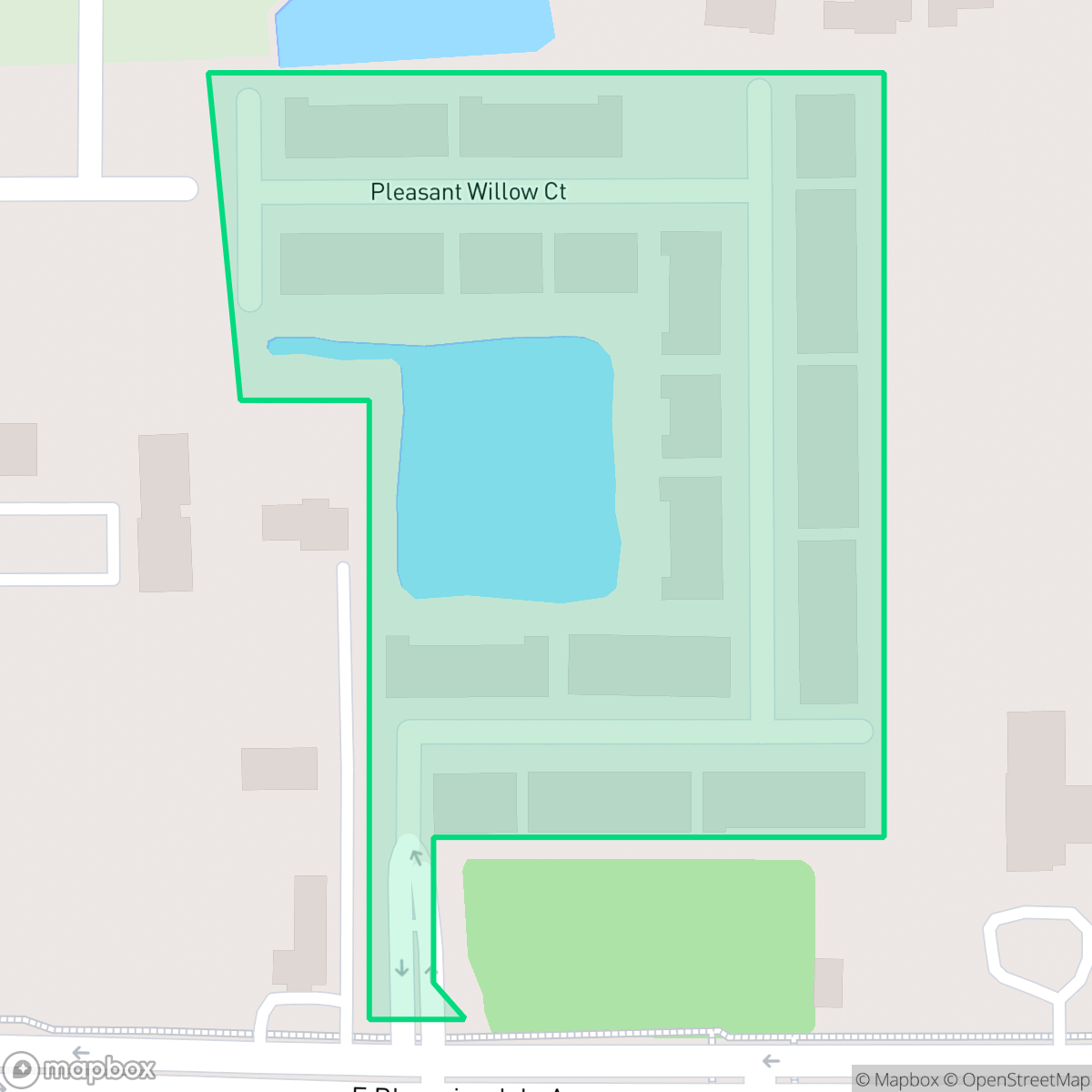 Map showing the location of The District, Brandon, FL