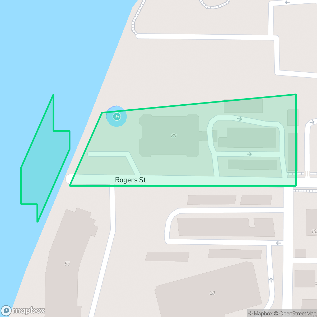 Map showing the location of Prellude 80 Condominium Association, Clearwater, FL