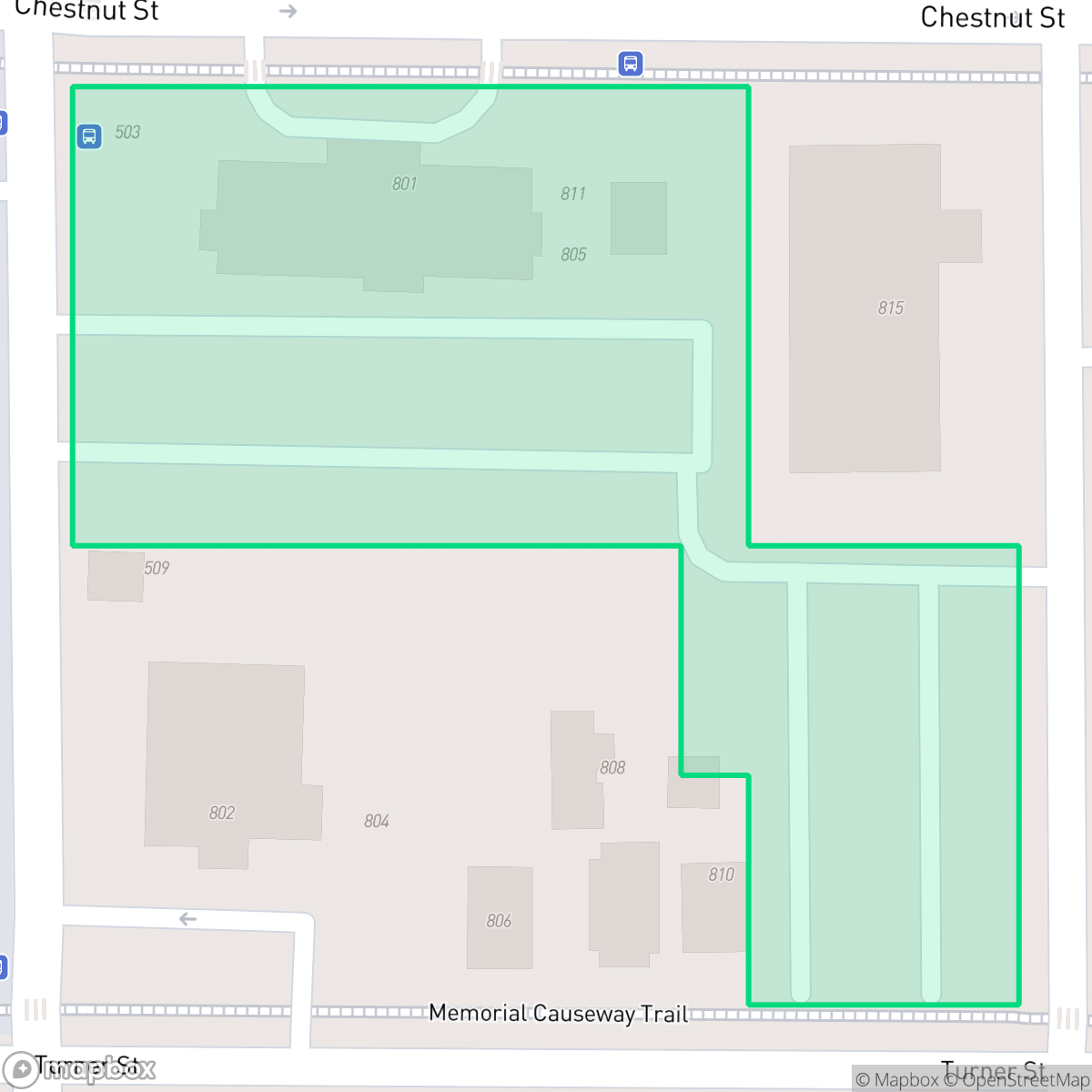 Map showing the location of Prospect Towers Homeowners Association, Clearwater, FL