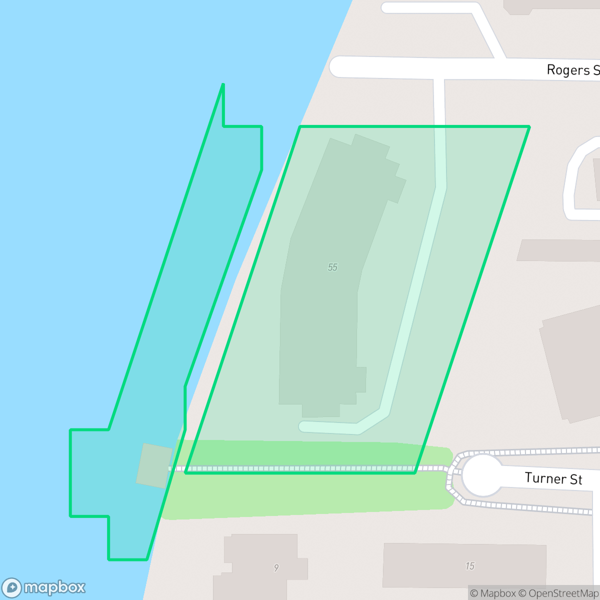 Map showing the location of Viewpoint on the Bay, Clearwater, FL