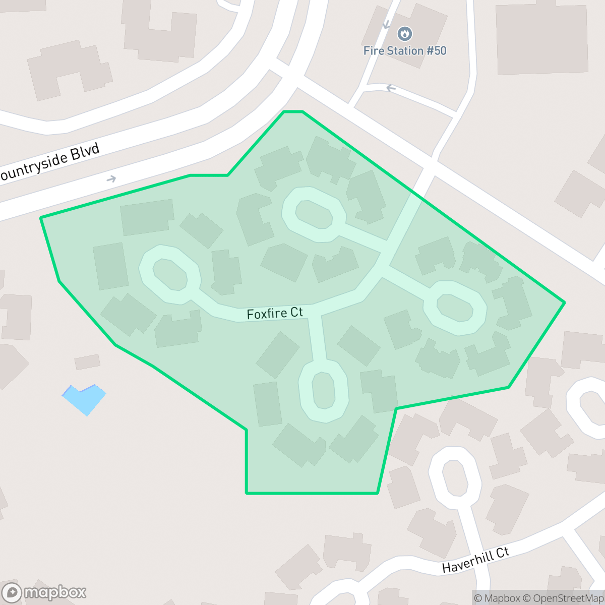 Map showing the location of Winding Wood I, Clearwater, FL