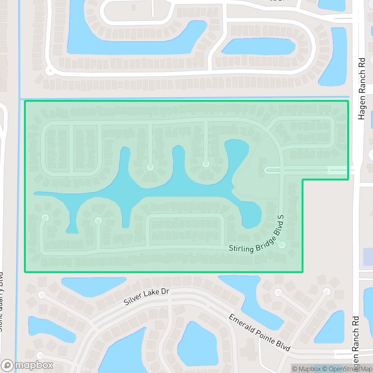 Map showing the location of Newport Cove, Delray Beach, FL