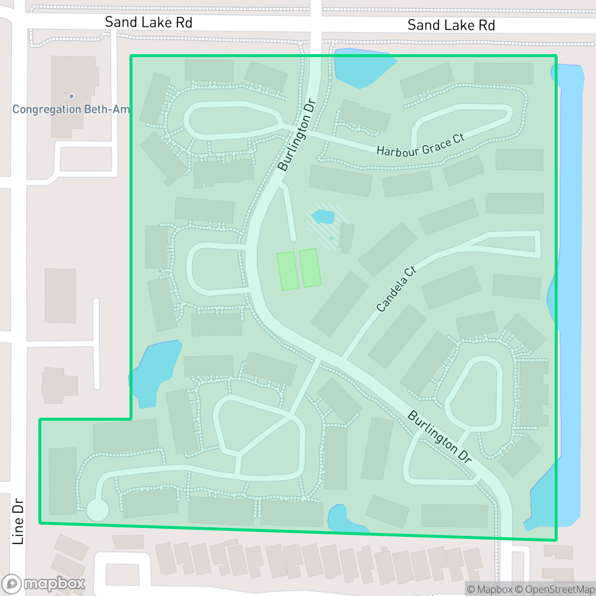 Map showing the location of Wekiva Reserve, Forest City, FL