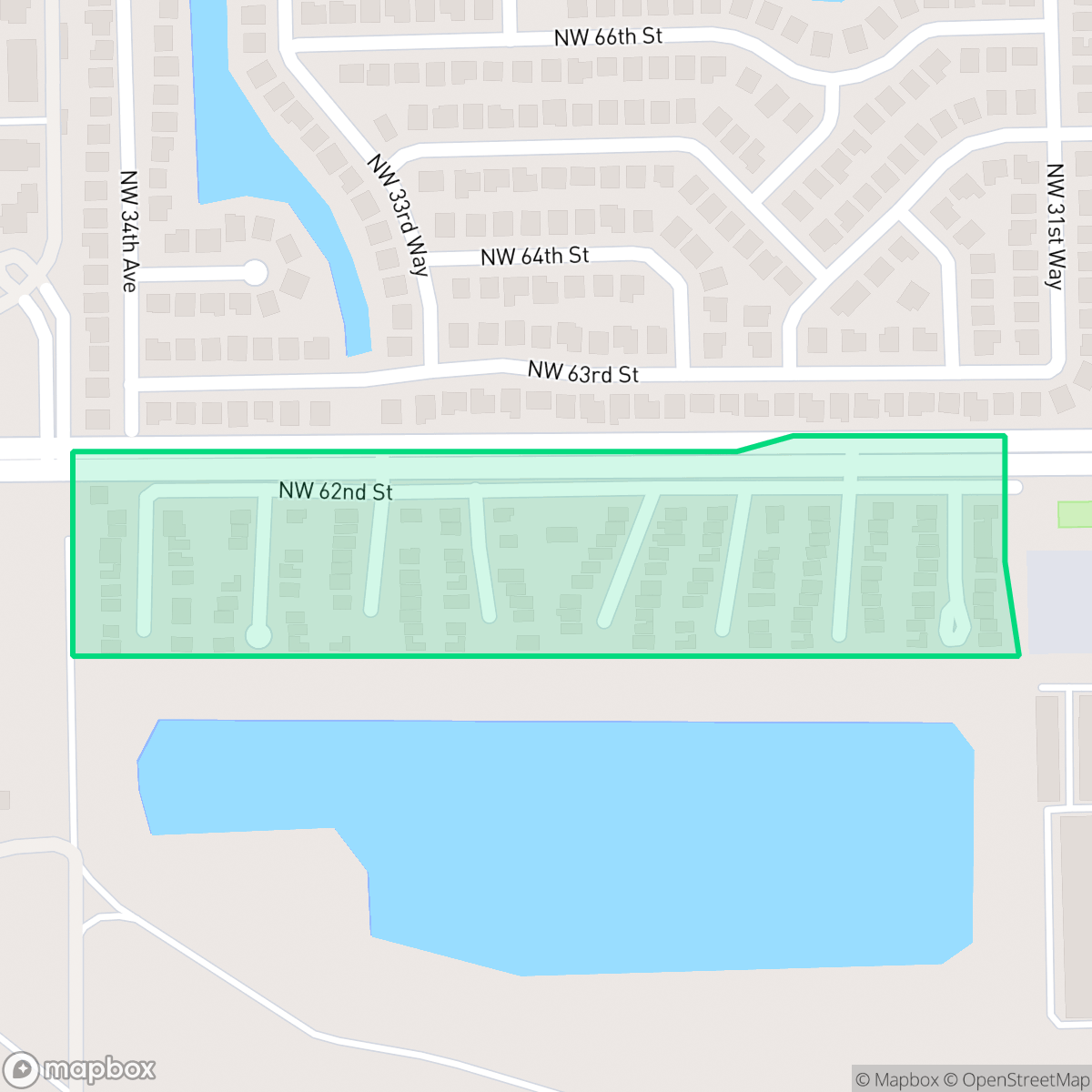 Map showing the location of Lofts of Palm Aire Village, Fort Lauderdale, FL