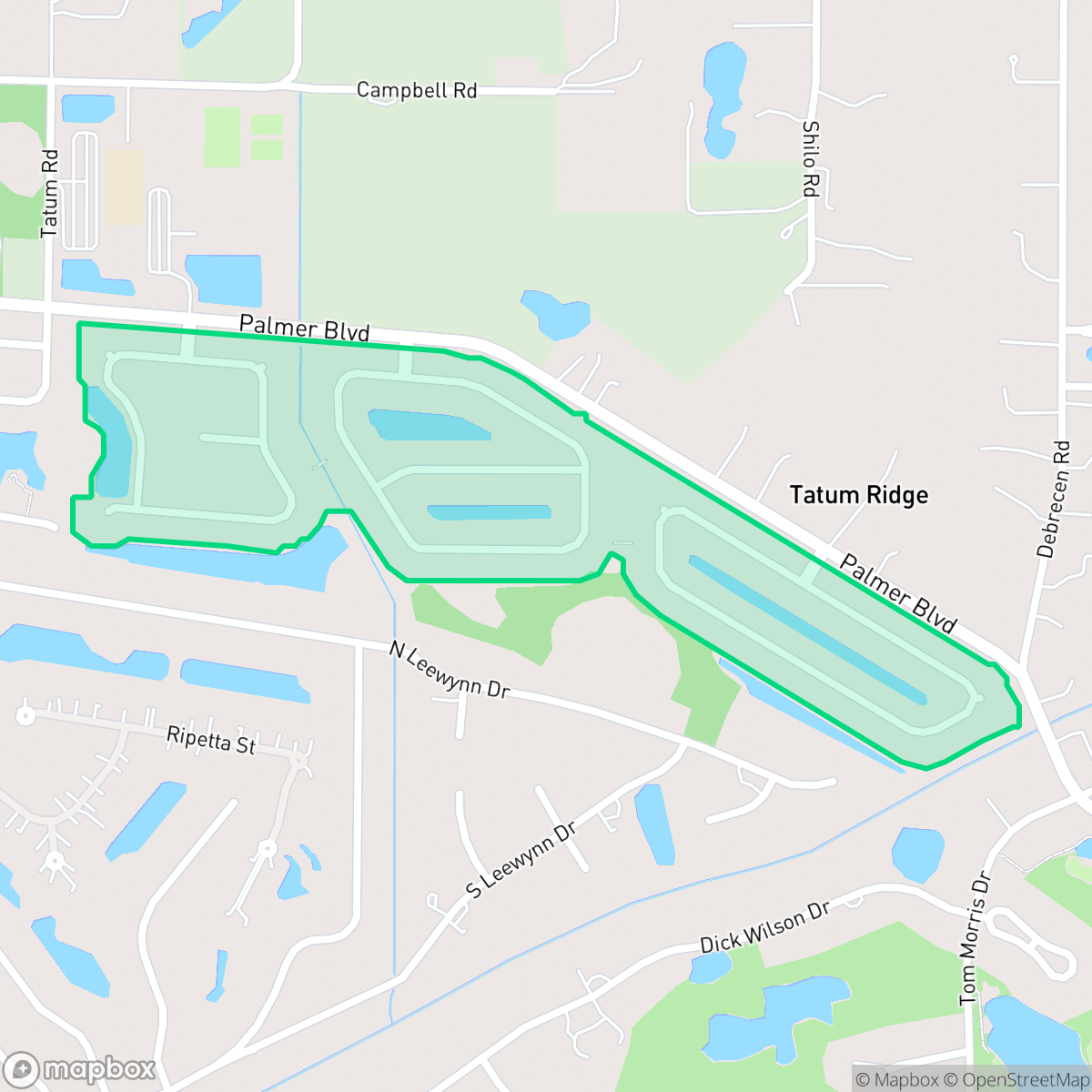 Map showing the location of The Enclave, Fruitville, FL