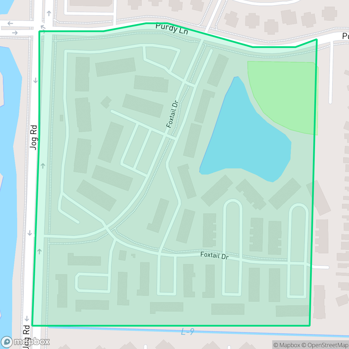 Map showing the location of Charter Club, Greenacres, FL