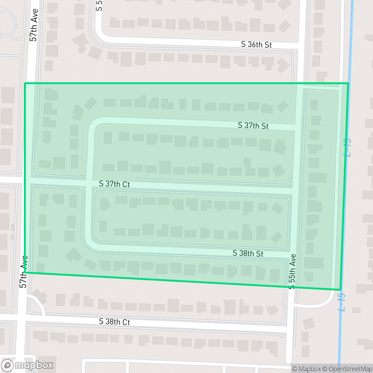 Map showing the location of Lake Worth Hills, Greenacres, FL
