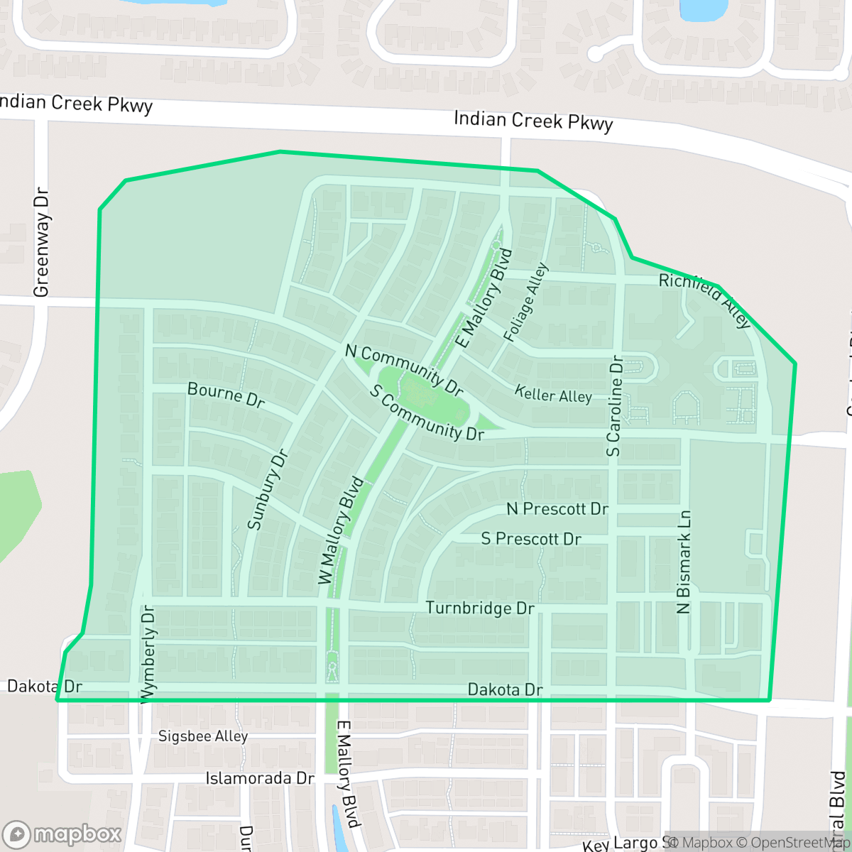 Map showing the location of Windsor Park, Jupiter, FL