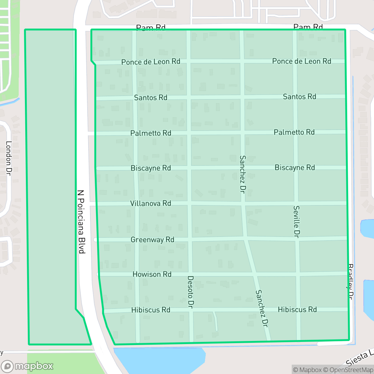 Map showing the location of Kissimmee View, Kissimmee, FL
