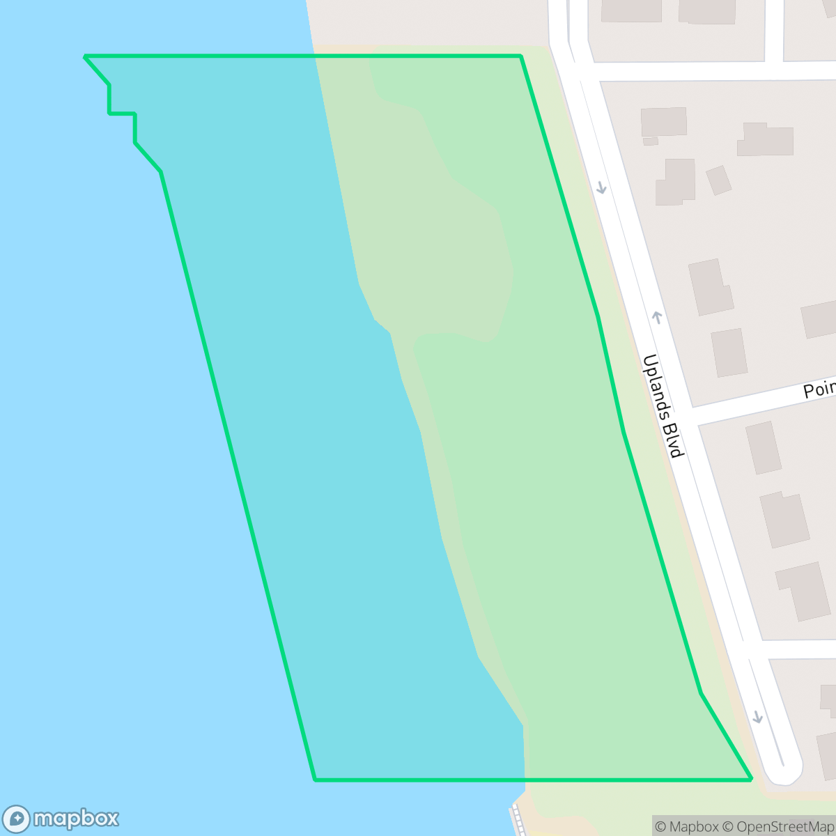 Map showing the location of Uplands, Sarasota, FL