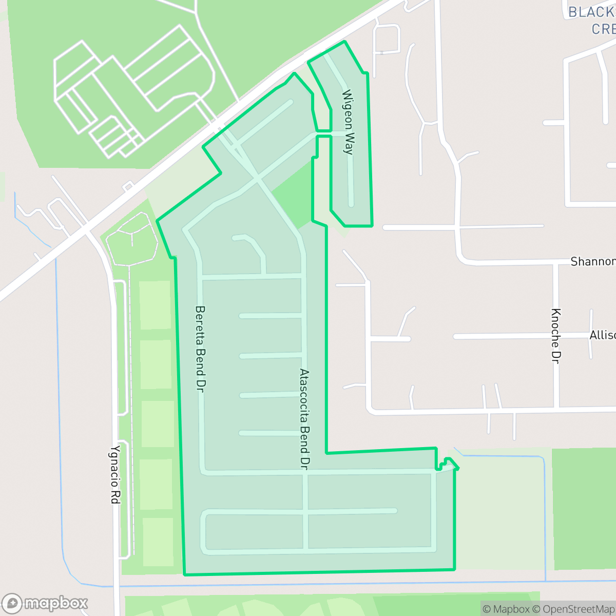 Map showing the location of Atascocita Trace, Atascocita, TX