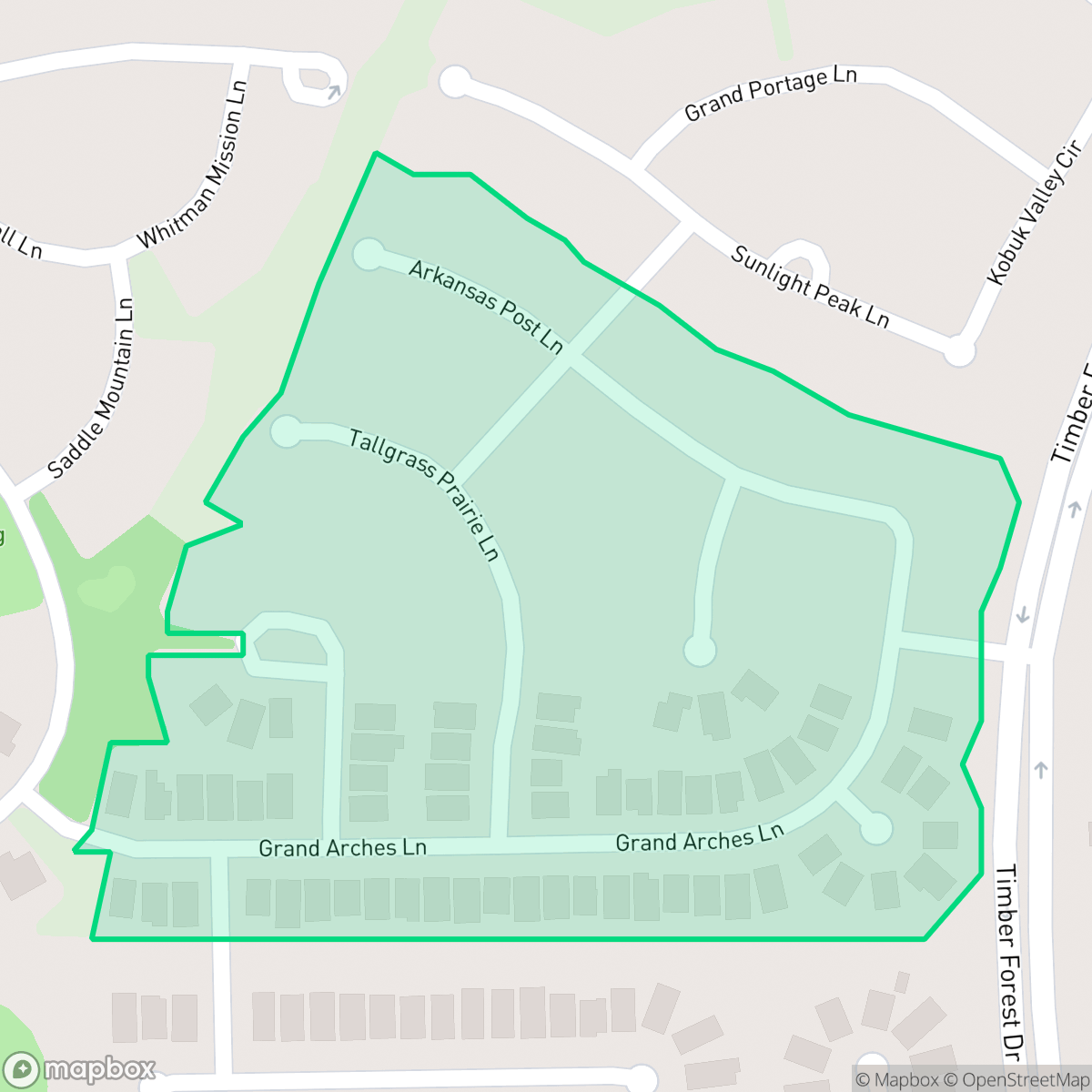Map showing the location of Caliterra Chase, Atascocita, TX