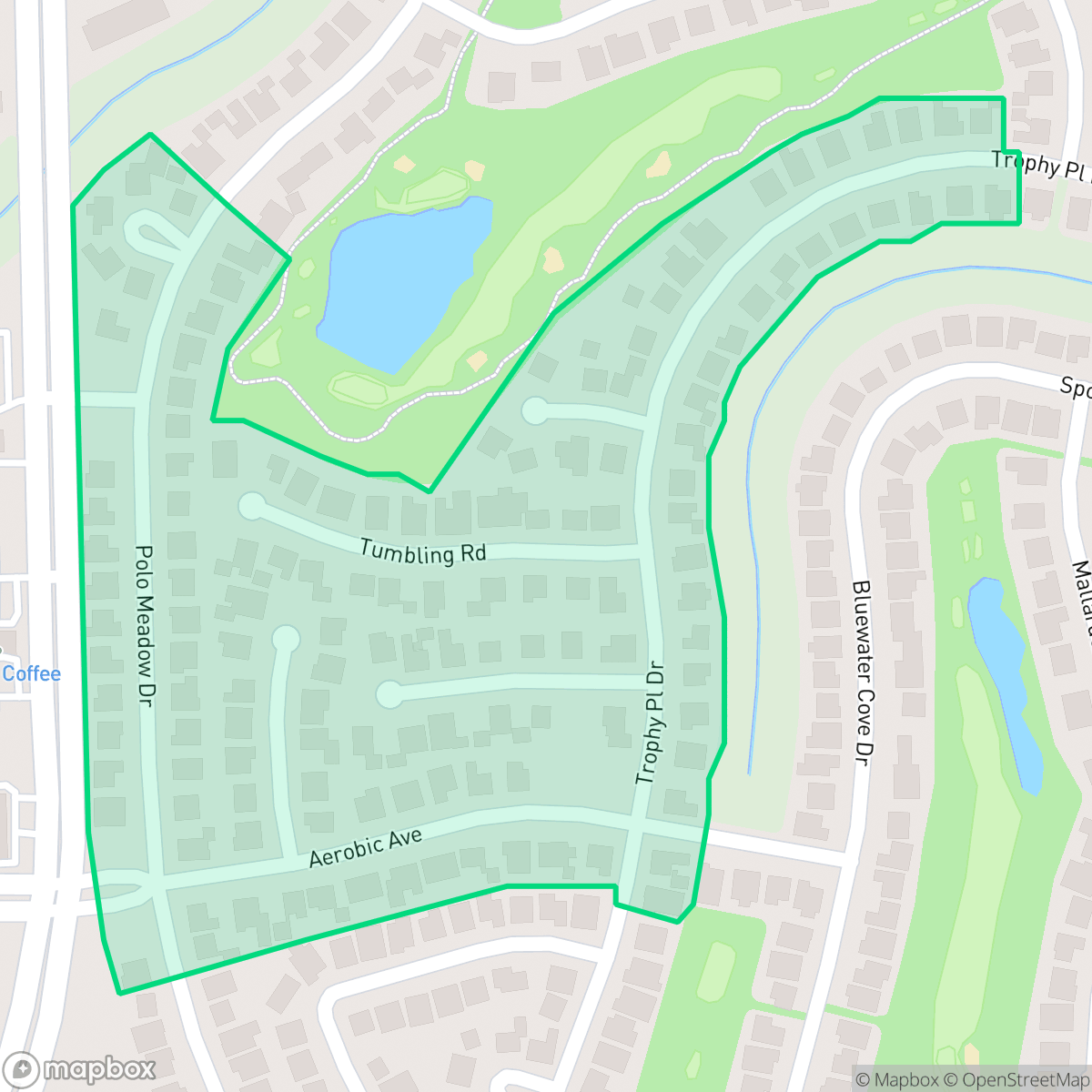 Map showing the location of Sprinters Village, Atascocita, TX