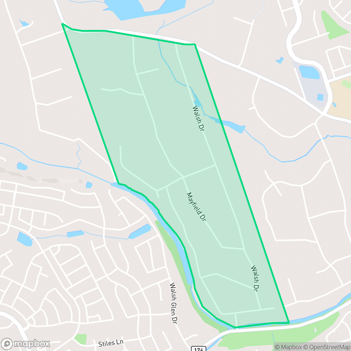 Map showing the location of Brushy Bend Park, Brushy Creek, TX