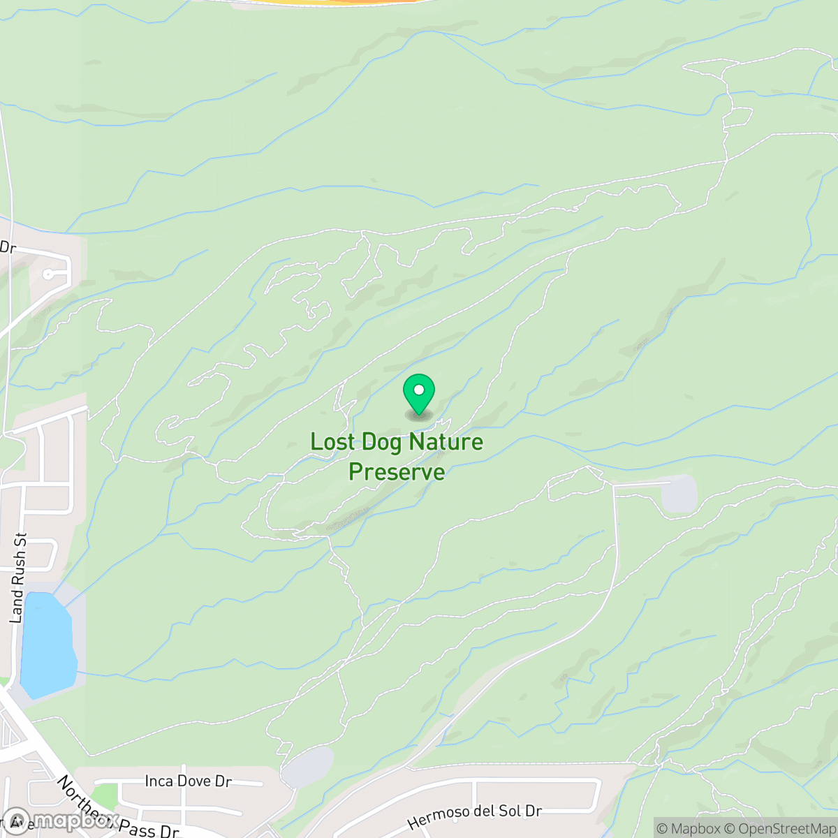 Map showing the location of Northwest, El Paso, TX