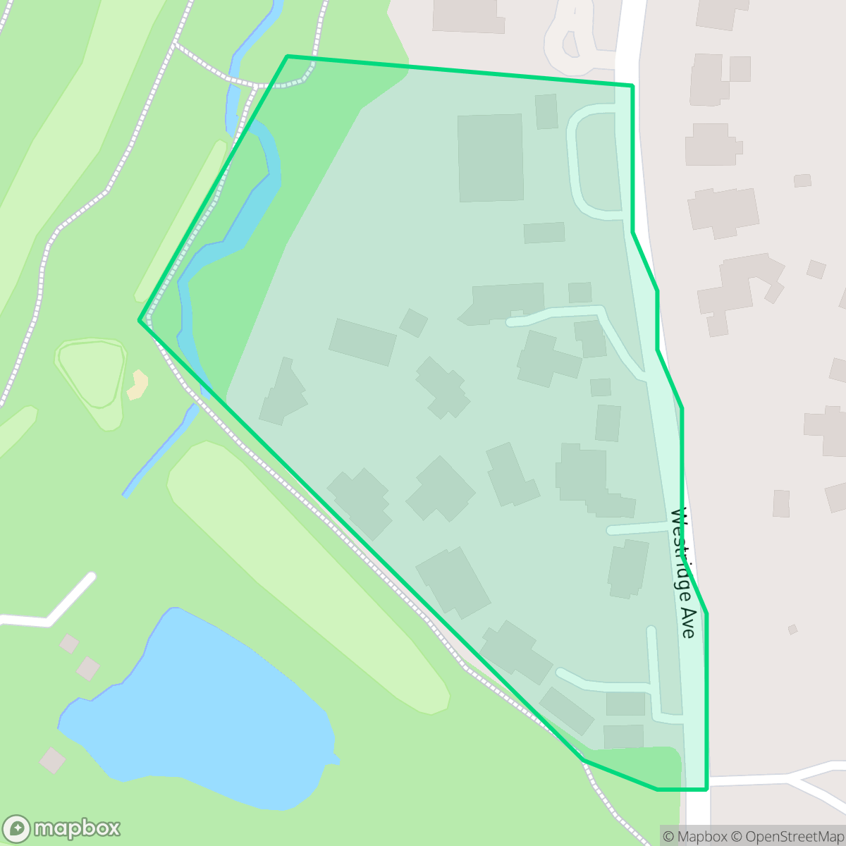 Map showing the location of Gardens of Westridge, Fort Worth, TX