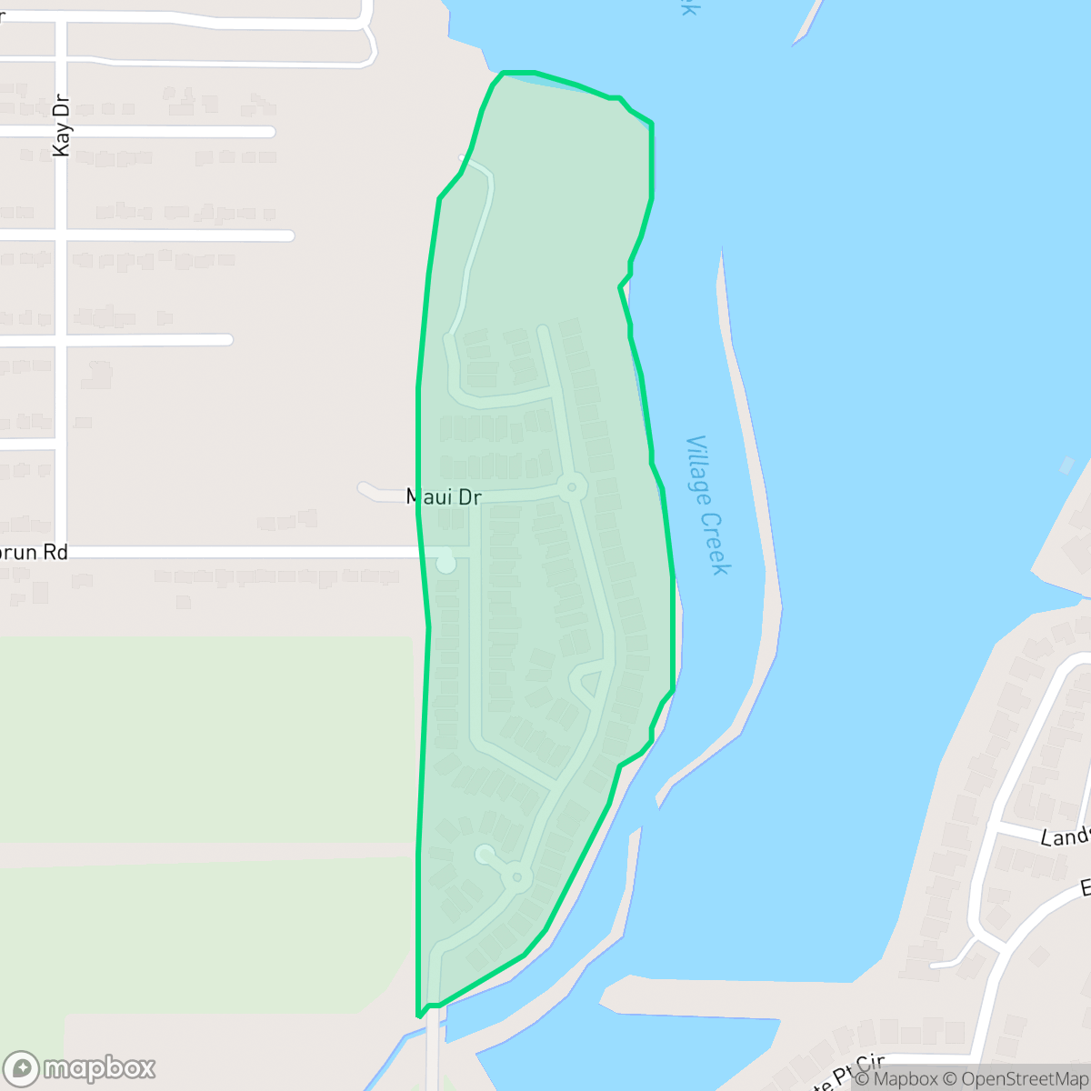 Map showing the location of Waterview at Enchanted Bay, Fort Worth, TX