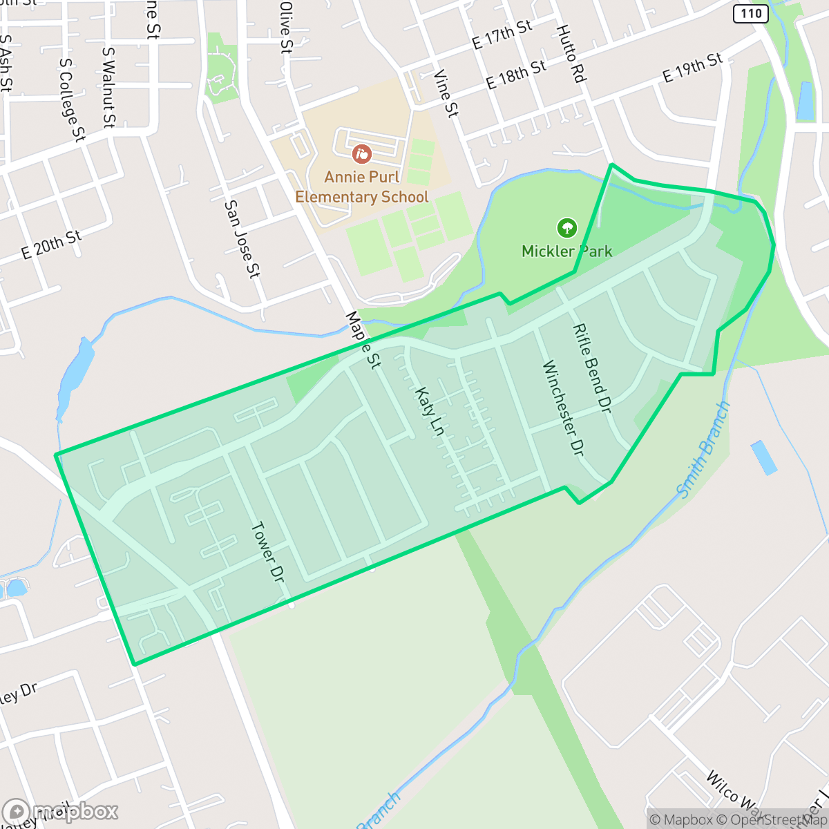 Map showing the location of Quail Valley, Georgetown, TX