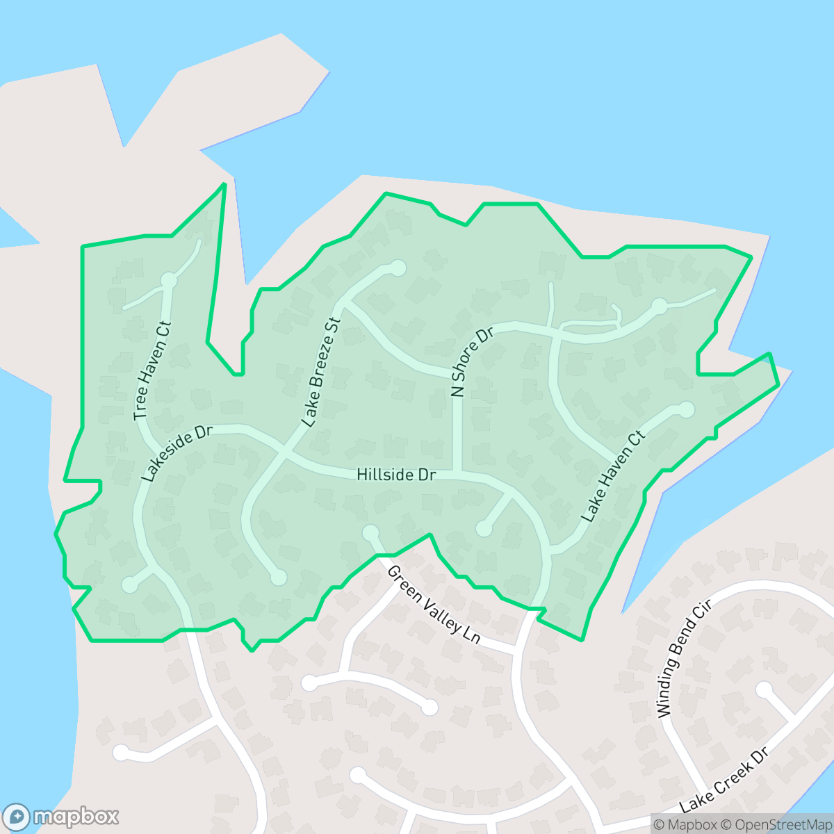 Map showing the location of Highland Shores 12-L, Highland Village, TX