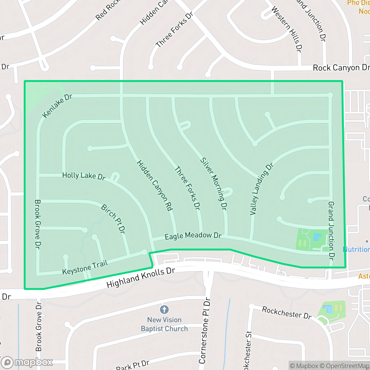 Map showing the location of Creekstone, Houston, TX