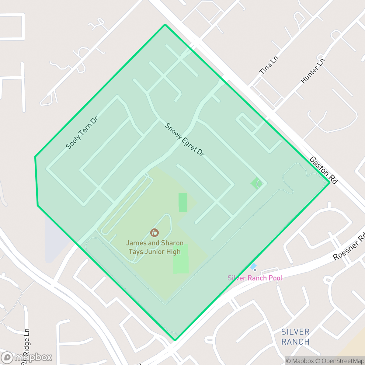 Map showing the location of Hawks Landing, Houston, TX