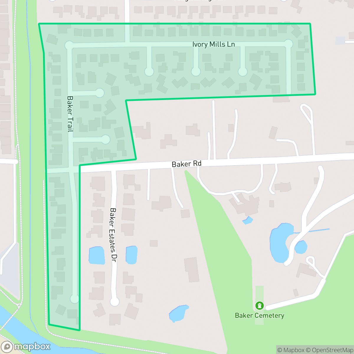 Map showing the location of Heatherwood, Houston, TX