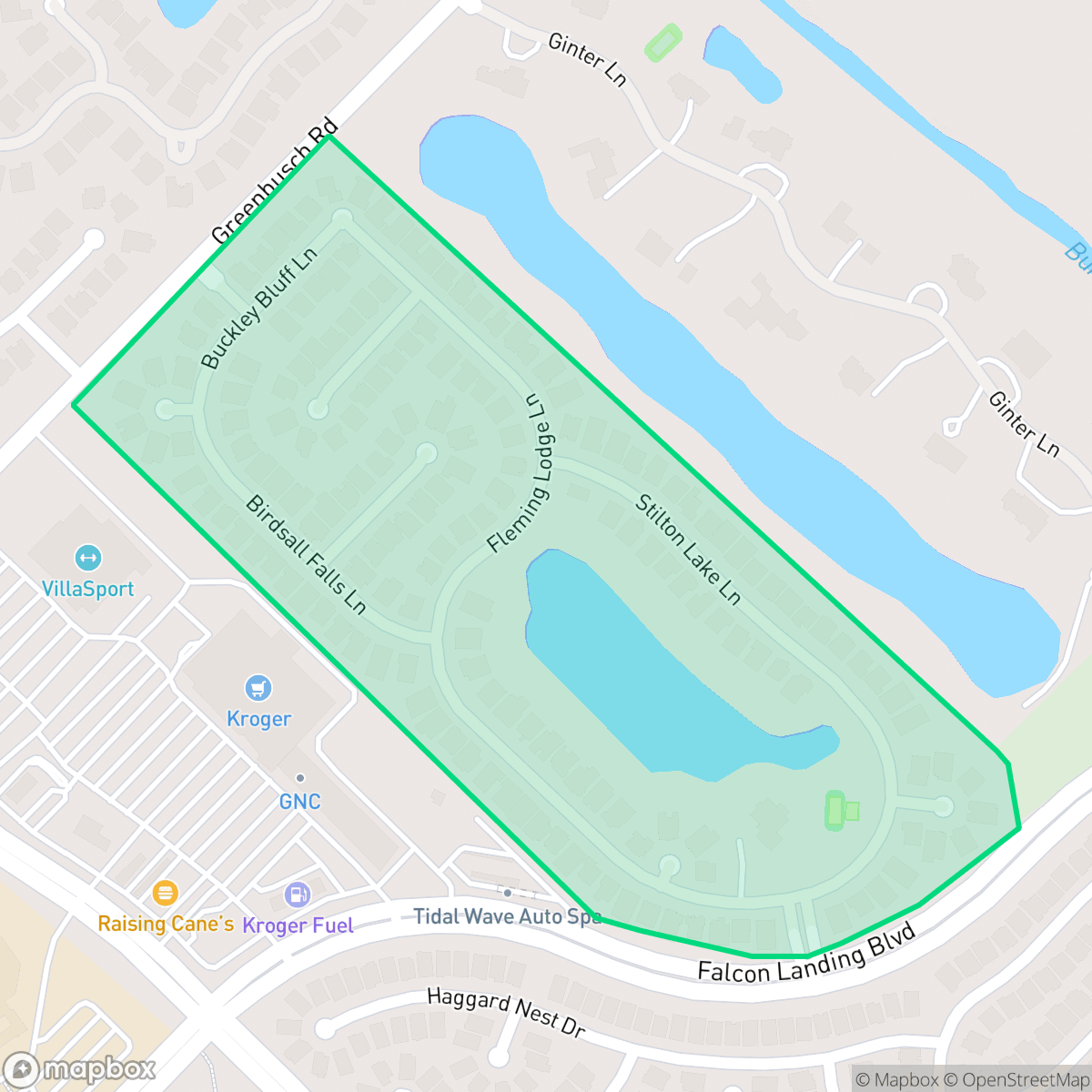 Map showing the location of Marshall Oaks, Houston, TX