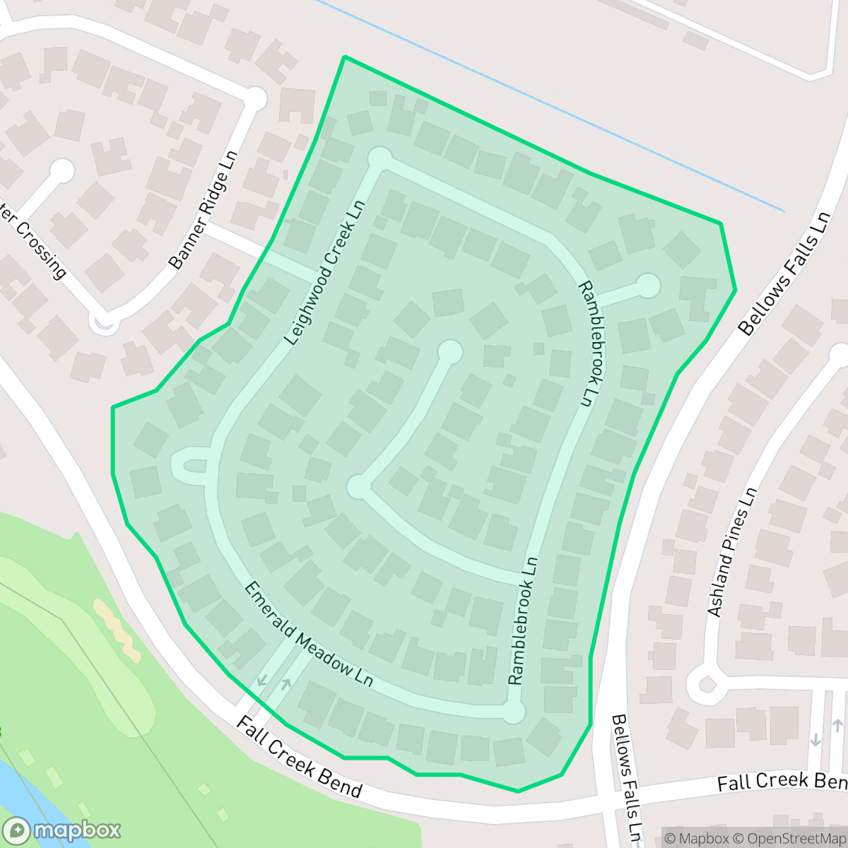 Map showing the location of Shadow Brook, Houston, TX
