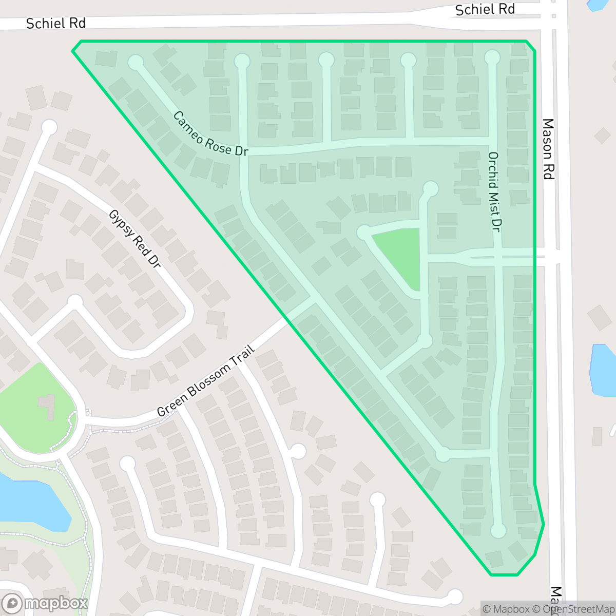 Map showing the location of Summer Gate, Houston, TX