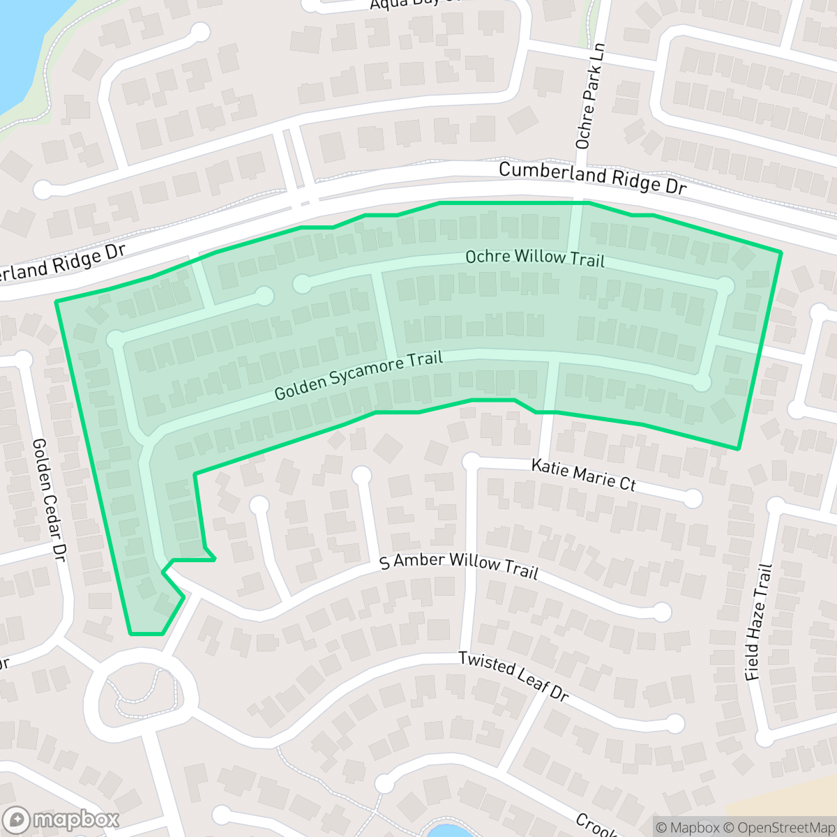 Map showing the location of The Glen, Houston, TX