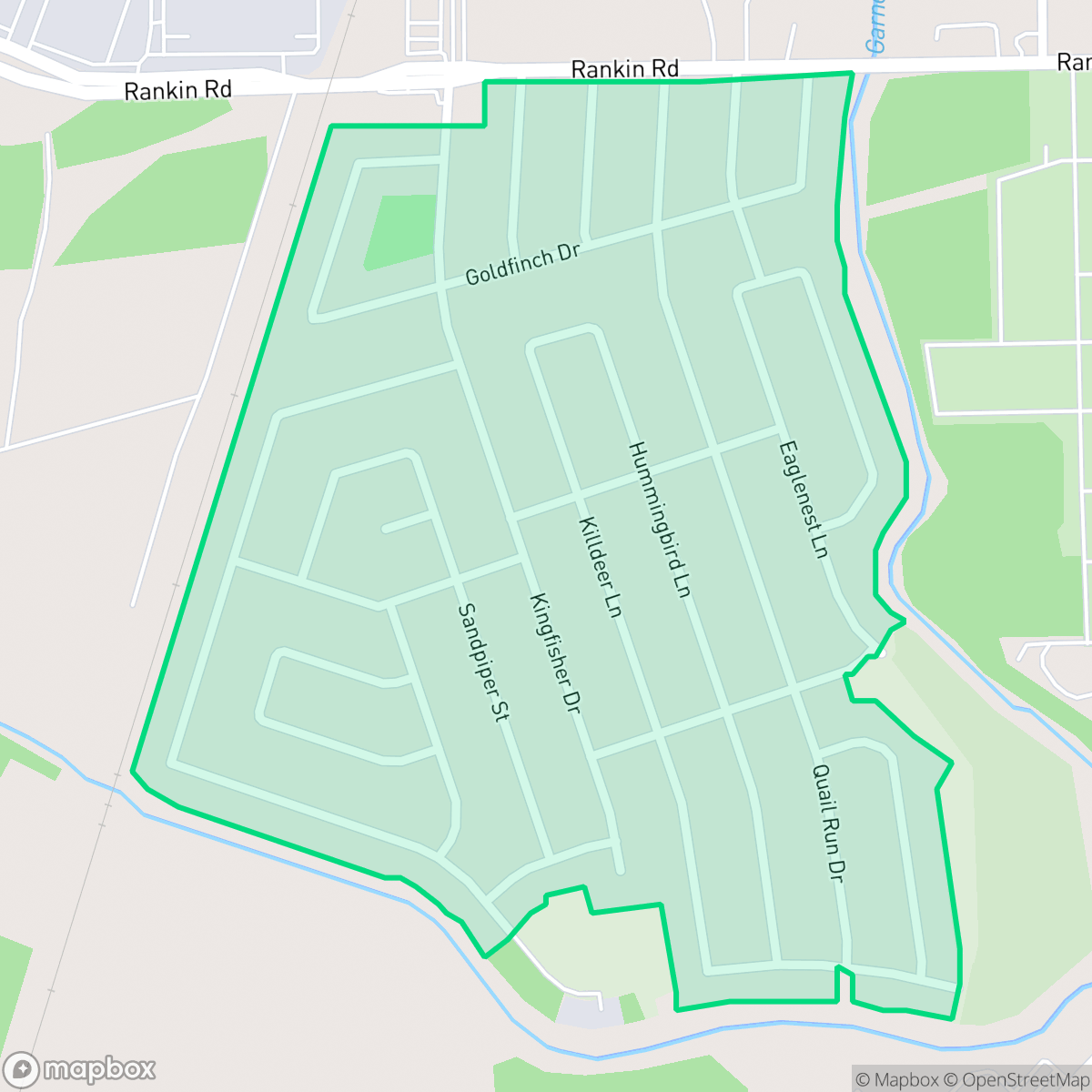 Map showing the location of Timberwood, Humble, TX
