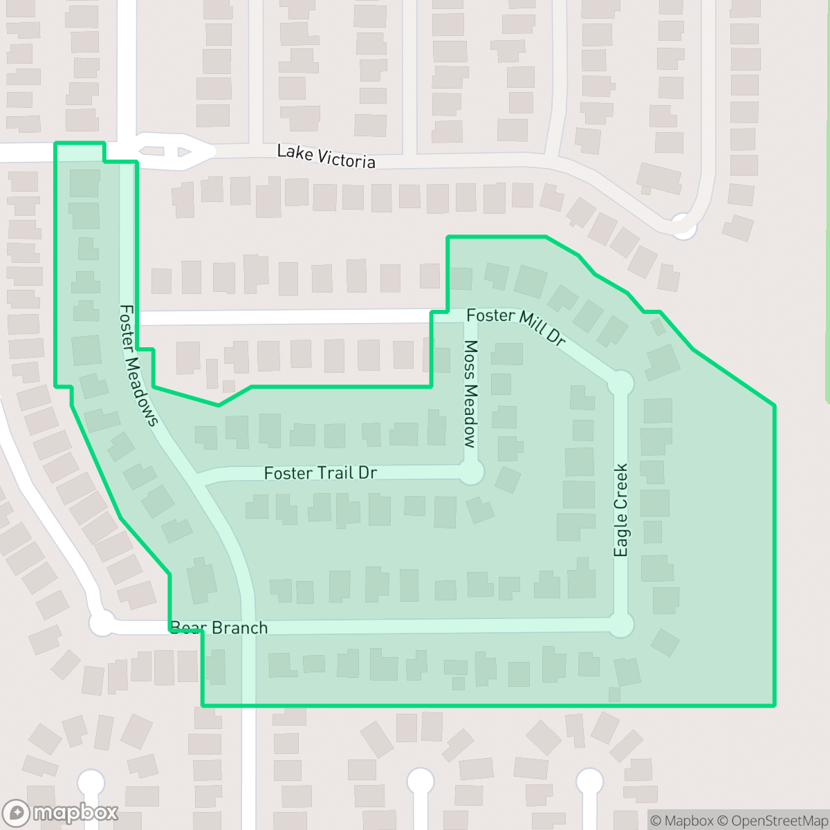 Map showing the location of Crestlake, San Antonio, TX