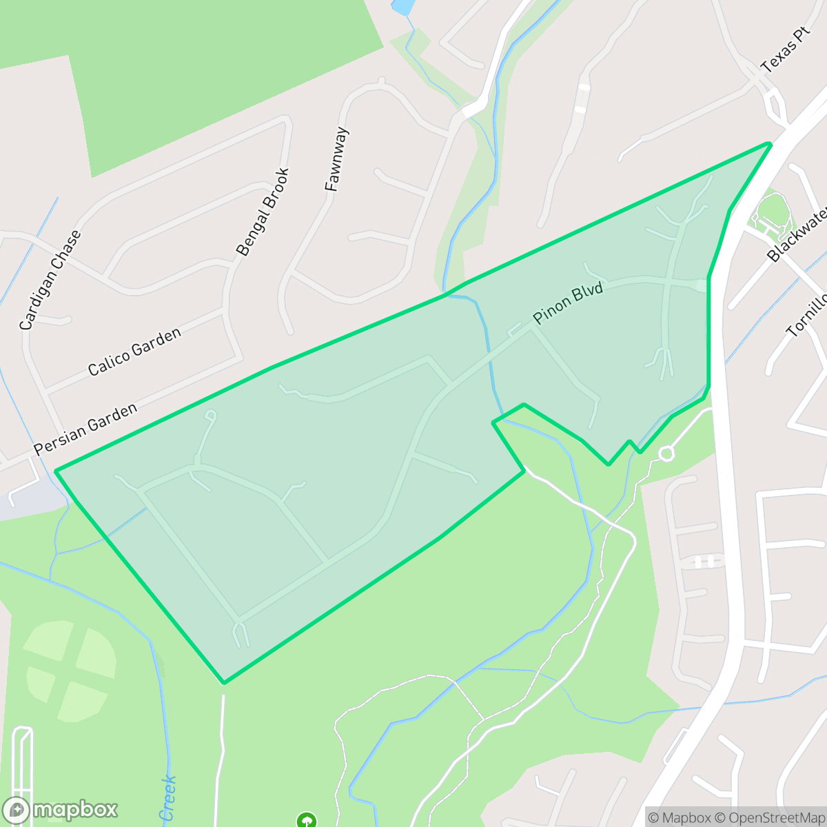 Map showing the location of Forest at Stone Oak, San Antonio, TX