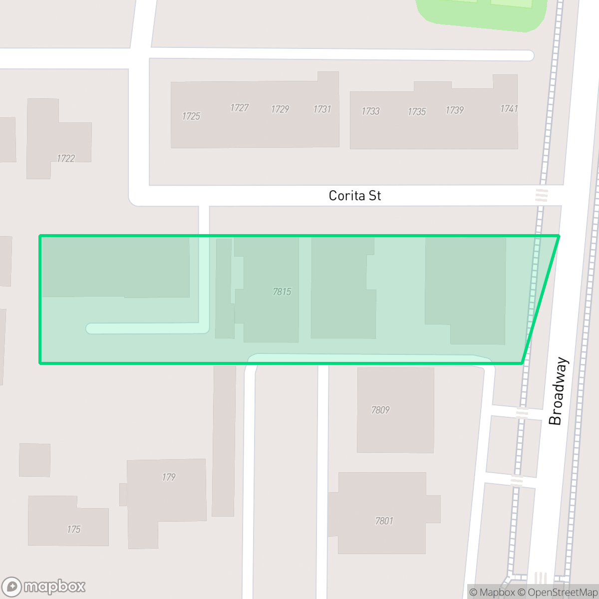Map showing the location of Hampshire House, San Antonio, TX