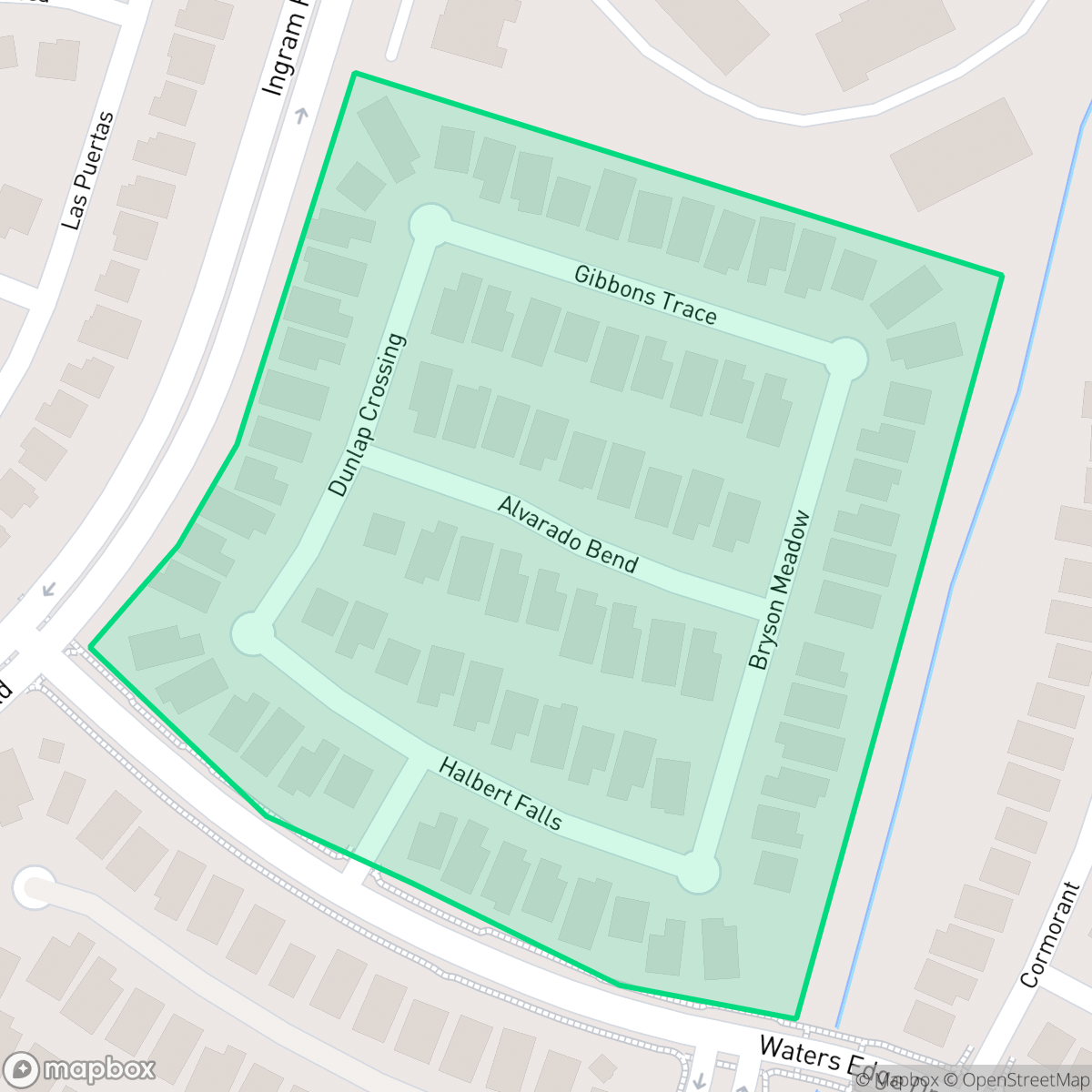 Map showing the location of Lakeview, San Antonio, TX