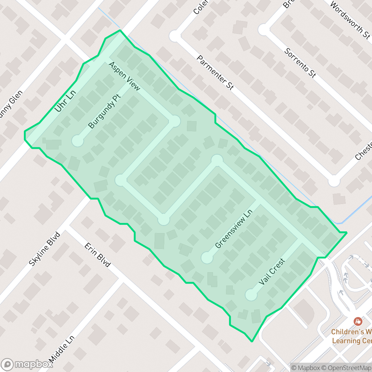 Map showing the location of Northern Heights, San Antonio, TX