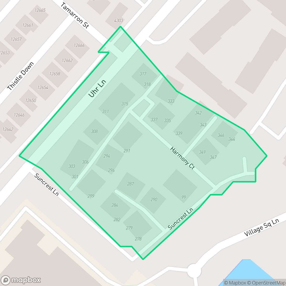 Map showing the location of Northern Hills Country Village, San Antonio, TX