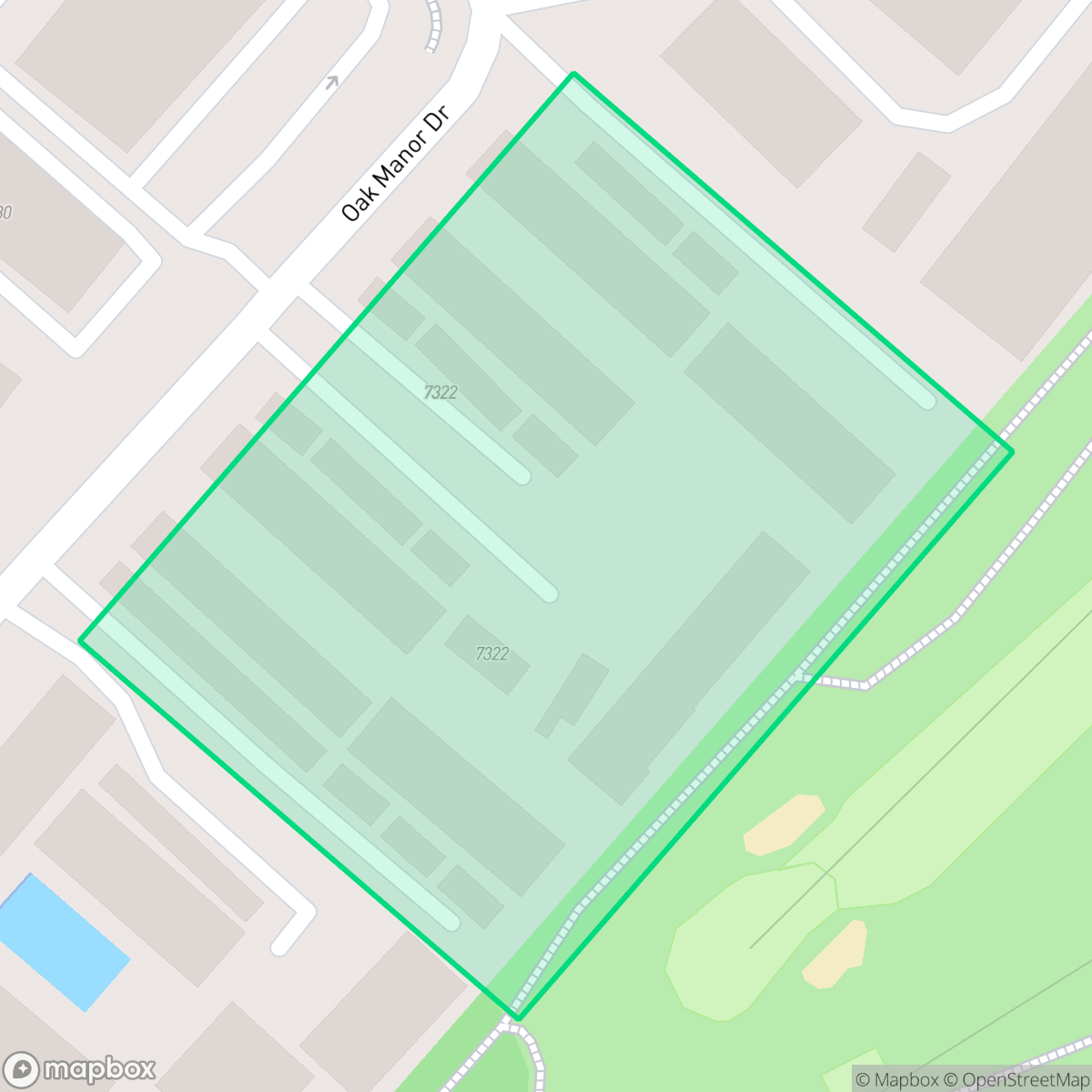Map showing the location of Oakdell Council of Co-Owners, San Antonio, TX